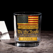 11OZ Round Whiskey Glass-Full Print 2