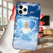 “In Loving Memory” Phone Case – Custom Photo, Name & Dates Remembrance Gift