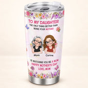 Personalized Mother & Daughter Tumbler – 20 oz Stainless Steel