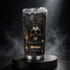 20OZ Tumbler-Printbelle- Halloween Skull 1