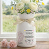 LovoraGift Personalized Ceramic Vase – Custom Mom-to-Be Name & Baby Signature Mother’s Day Gift