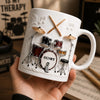 LovoraGift Personalized Drummer Mug – Drum Set Music Lover Ceramic Coffee Mug