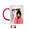 LovoraGift Personalized Kind But Not Weak Mug – Soft Heart Savage Mindset Accent Coffee Mug