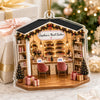Personalized Nail Salon Christmas Ornament – Custom Name Acrylic