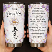 Product Name  LovoraGift™ Personalized Daughter Birth Flower 20oz Tumbler – Custom Name & Signature Gift From Mom